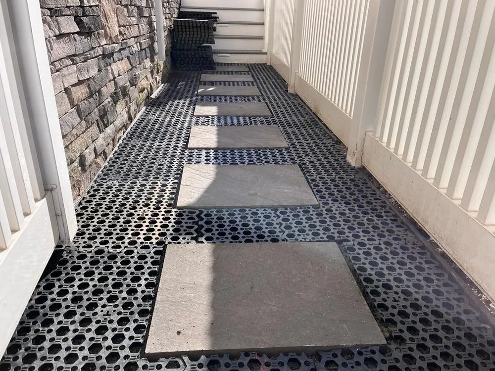 Professional landscape installation in Ventnor City, NJ - East Coast Synthetic Turf Resources