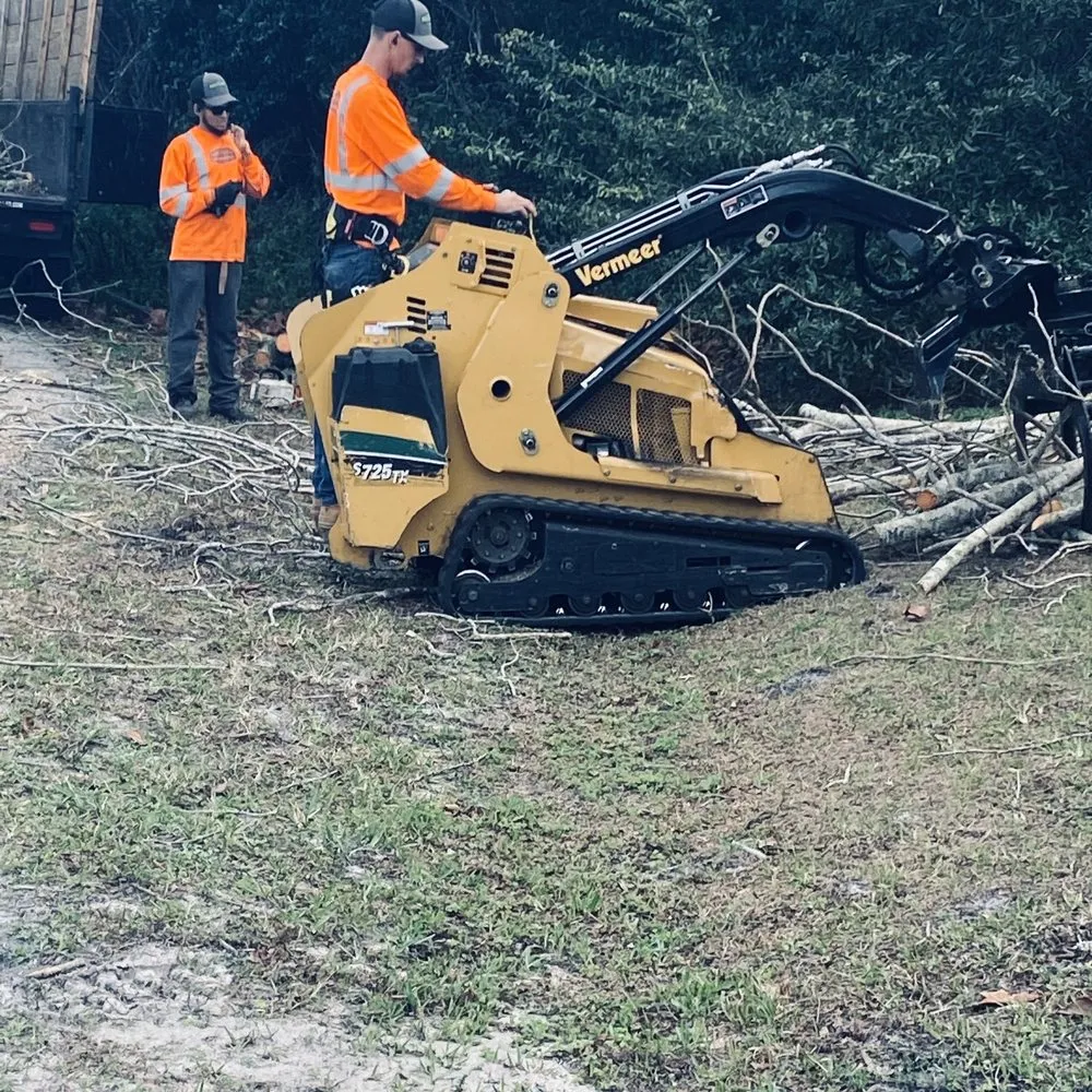 Custom yard cleanup service for homes across Palm Bay, FL - East Coast Tree Professionals