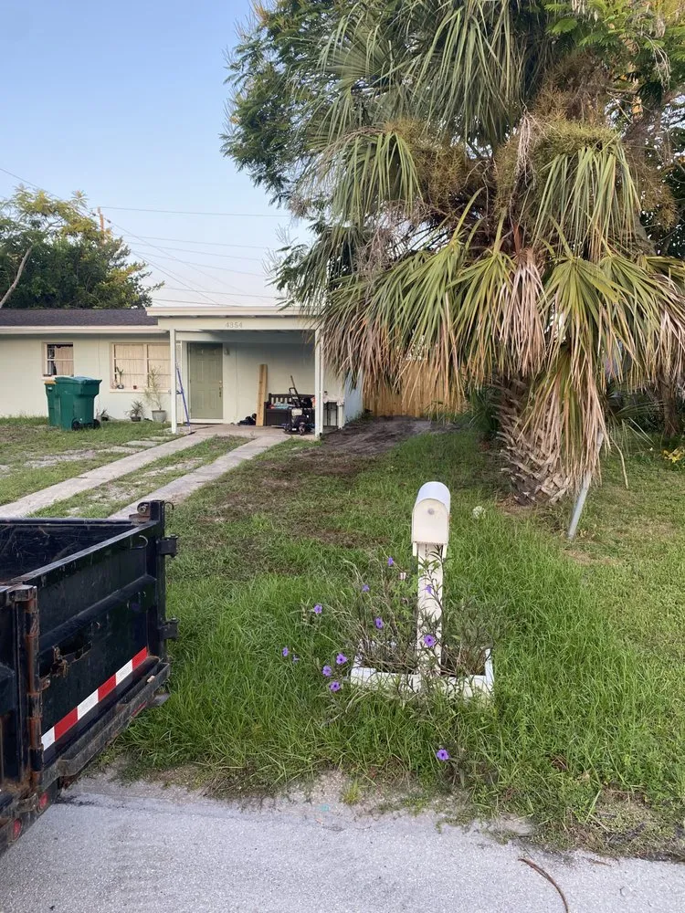 Custom residential landscaping in Melbourne, FL by East Coast Trees and Landscaping