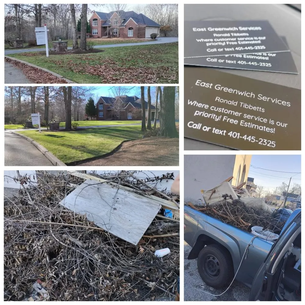 Reliable yard cleanup service for homes across East Greenwich, RI - East Greenwich Services