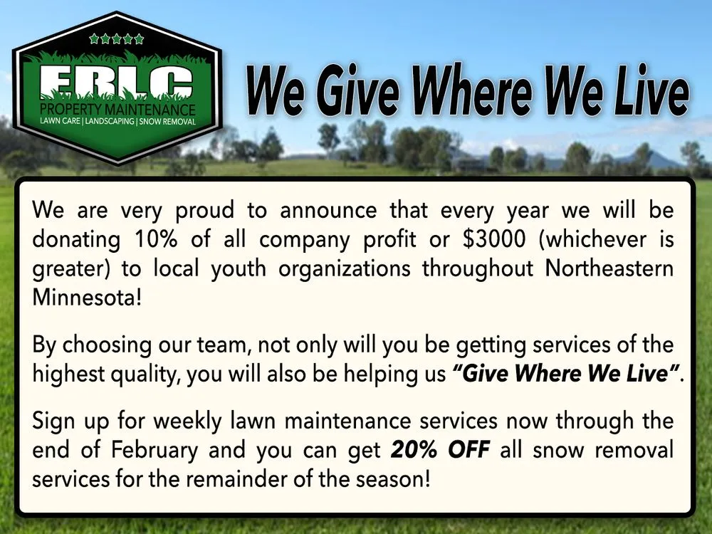 Local landscaping services experts serving Hoyt Lakes, MN - East Range Lawn Care