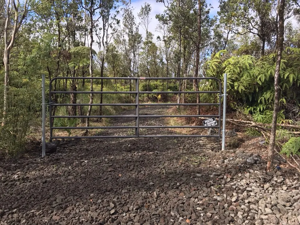 Local landscape installation in Mountain View, HI by East Rift Hawaii