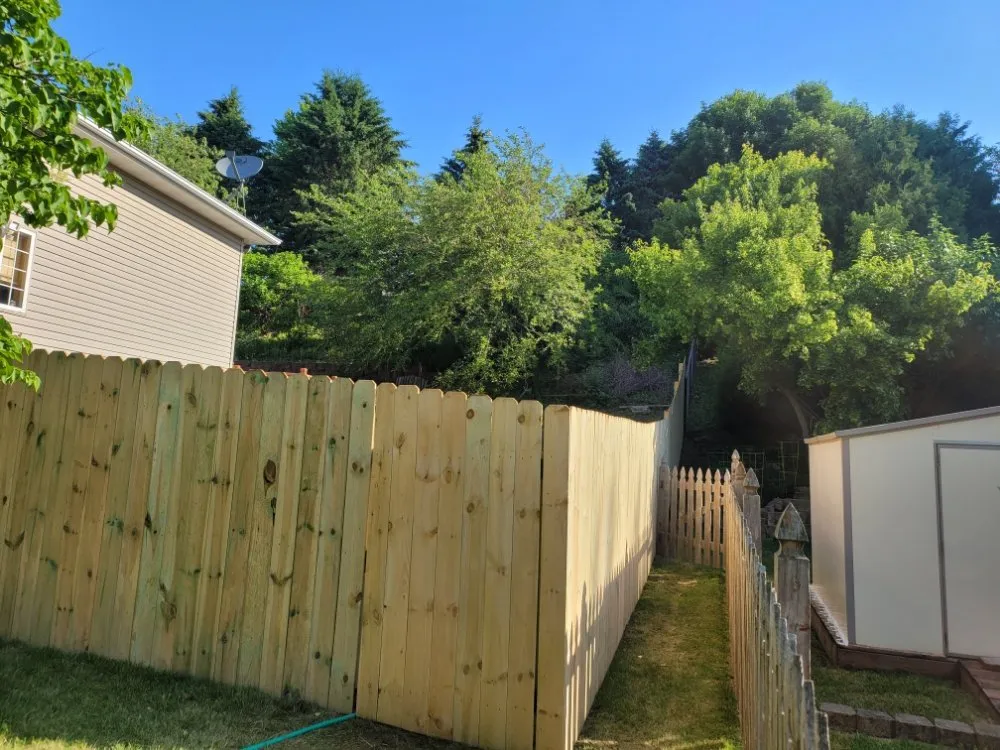 Custom residential landscaping in Rochester, MN - East Side Lawn and Snow