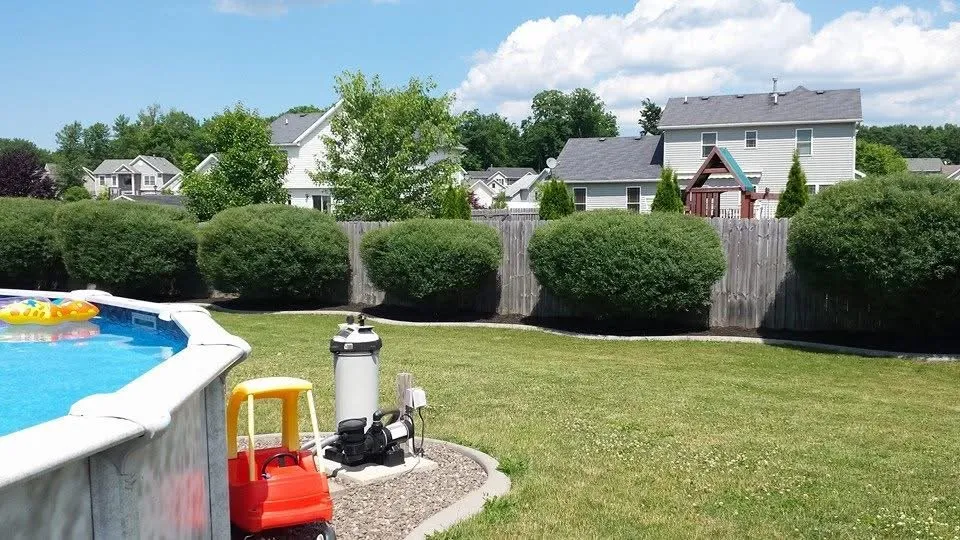 Professional residential landscaping in Webster, NY by East Side Property Solutions