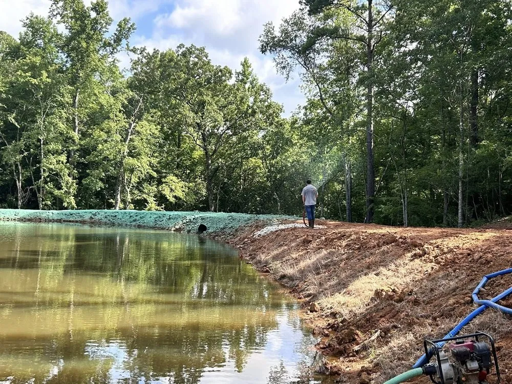 Local landscape design experts serving Nacogdoches, TX - East Texas Hydromulching