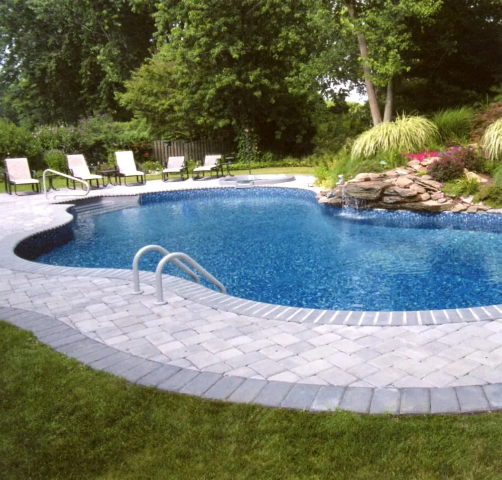 Professional landscape installation for beautiful yards across Greeneville, TN - East TN Builders & Pools