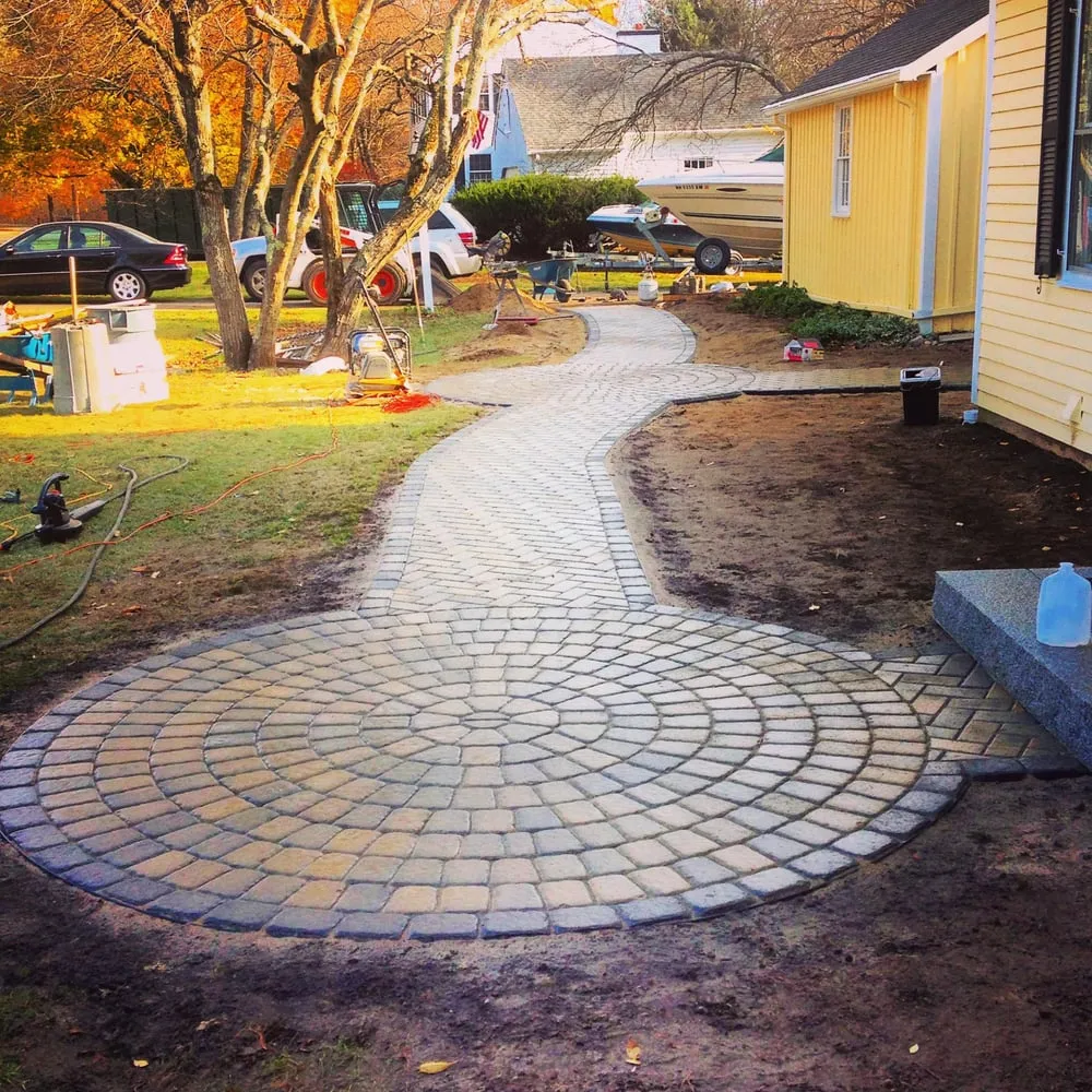 Professional outdoor landscaping for residential properties across Topsfield, MA - East Woods Landscaping