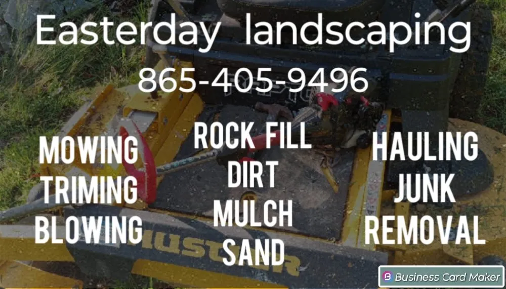 Local lawn mowing service in Knoxville, TN - Easterday Emporium