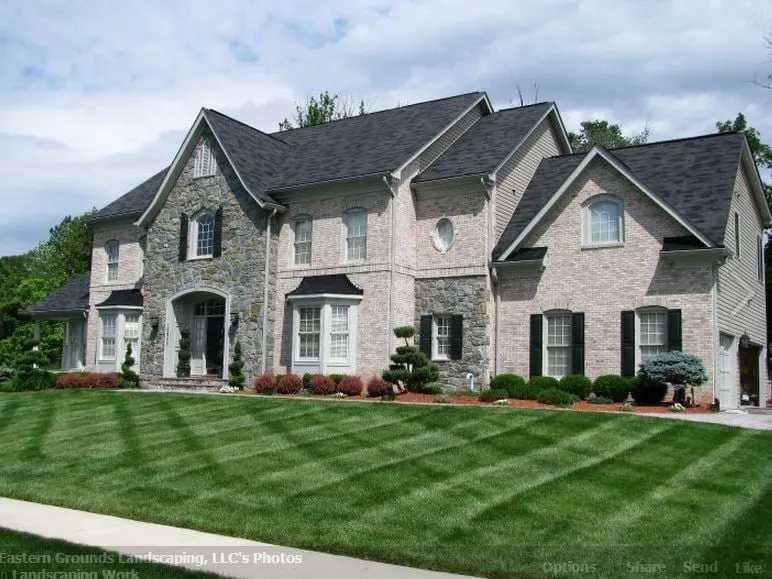 Custom garden landscaping in Bowie, MD by Eastern Grounds Landscaping