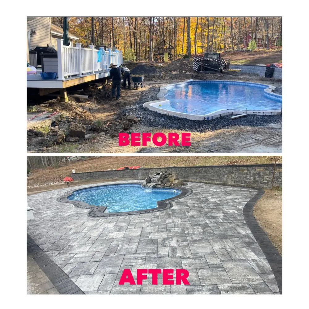 Affordable landscape installation in Middletown, NY by Eastern Landscaping