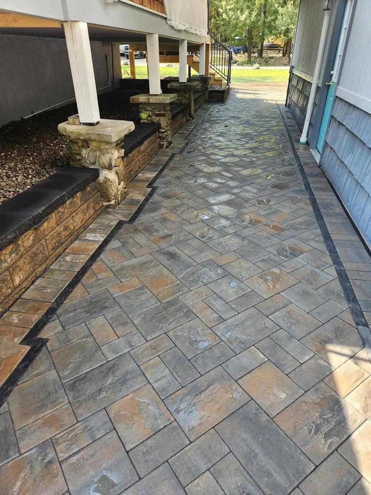 Custom landscape design in Syracuse, NY by Eastern Landscaping