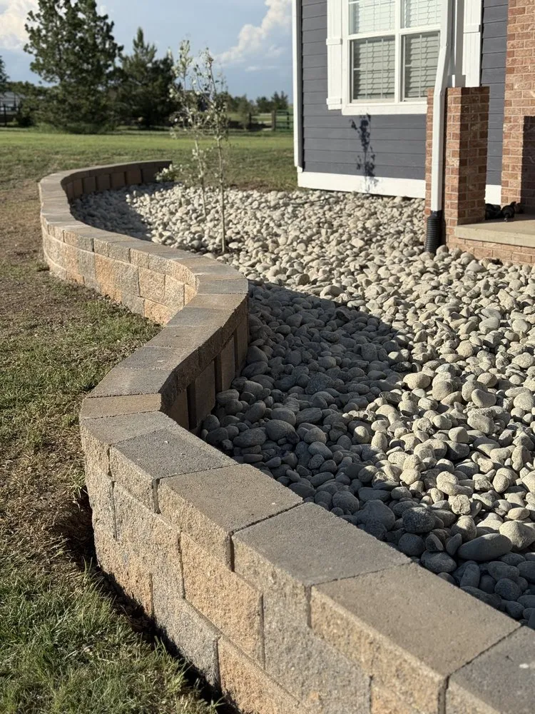 Trusted garden landscaping in Watkins, CO by Eastern Lawn & Landscape