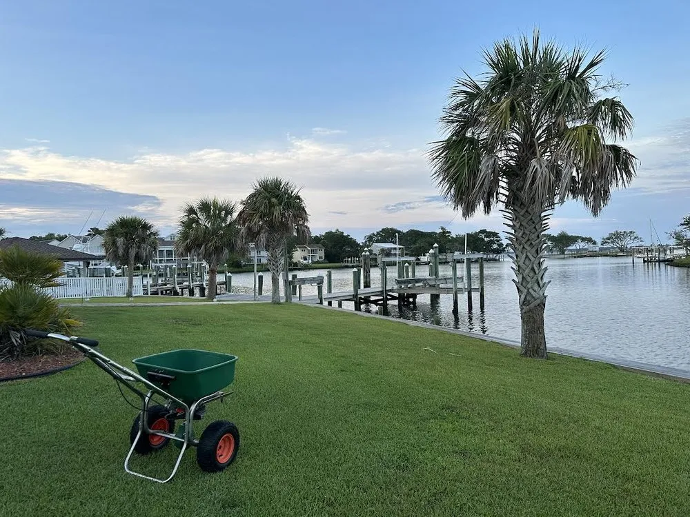 Reliable lawn care service for beautiful yards in Winterville, NC by Eastern Turf Maintenance