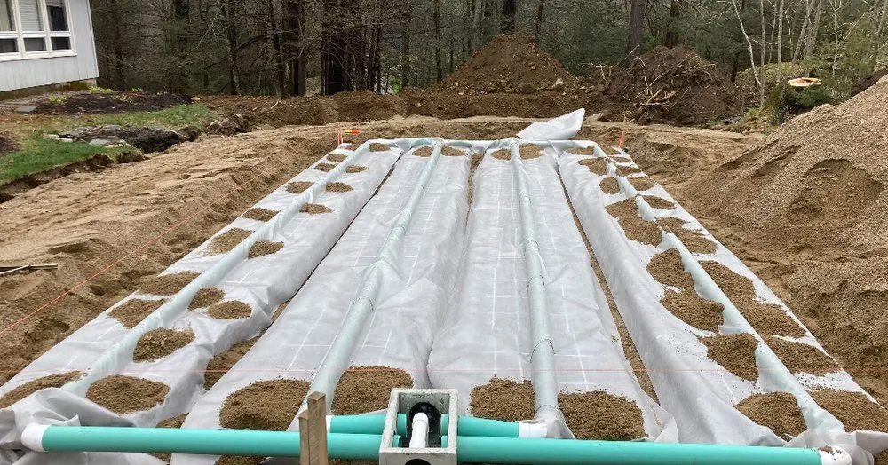 Custom residential landscaping in North Berwick, ME by Eastman's Landscaping and Excavation