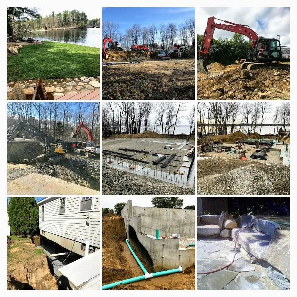 Custom residential landscaping in North Berwick, ME - Eastman's Landscaping and Excavation