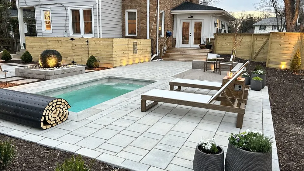 Reliable outdoor landscaping for homes in Poquoson, VA by Easton Outdoors