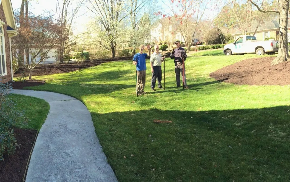 Affordable residential landscaping with custom design across Greenville, SC - Eastside Yard and Irrigation