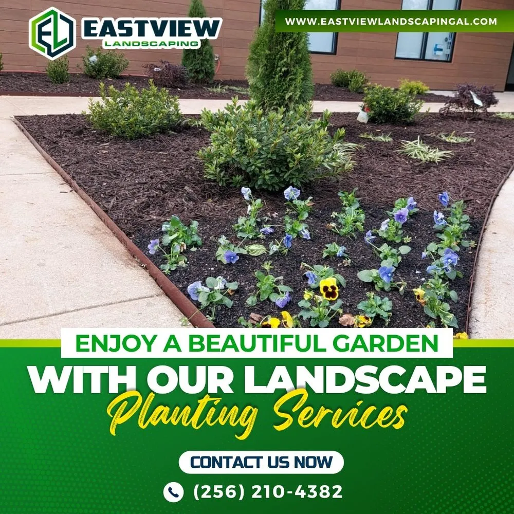Professional outdoor landscaping for year-round maintenance across Huntsville, AL - Eastview Landscaping