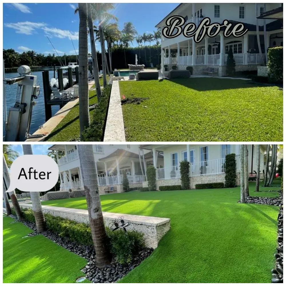 Reliable residential landscaping for beautiful yards across Hialeah, FL - Easy Care Grass