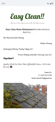 Easy Clean Home Maintenance Logo