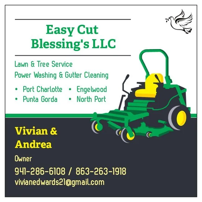 Reliable residential landscaping in Pt Charlotte, FL - Easy Cut Blessing's