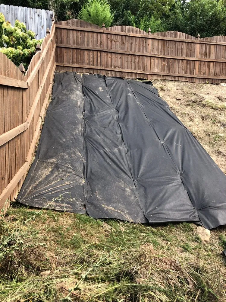 Local landscape installation in Lawrenceville, GA - Easy Green Landscaping & Design