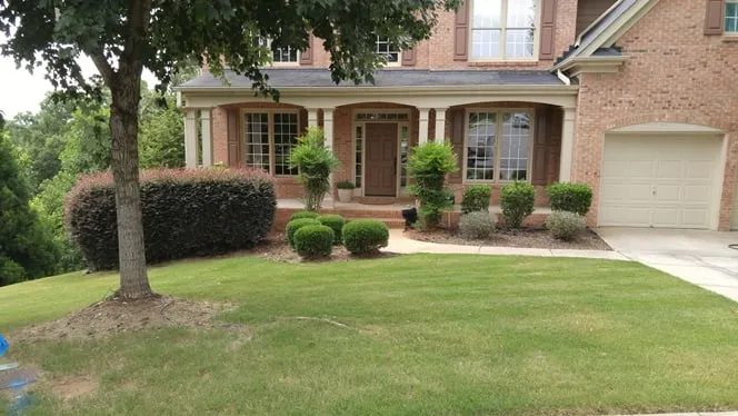 Expert residential landscaping in Lawrenceville, GA by Easy Green Landscaping & Design