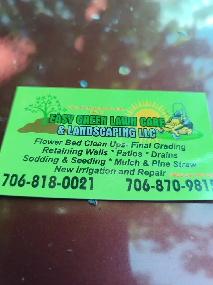 Local garden landscaping experts serving Athens, GA - Easy Green Lawn Care & Landscaping