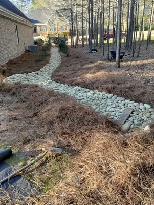 Easy Green Lawn Care & Landscaping Logo