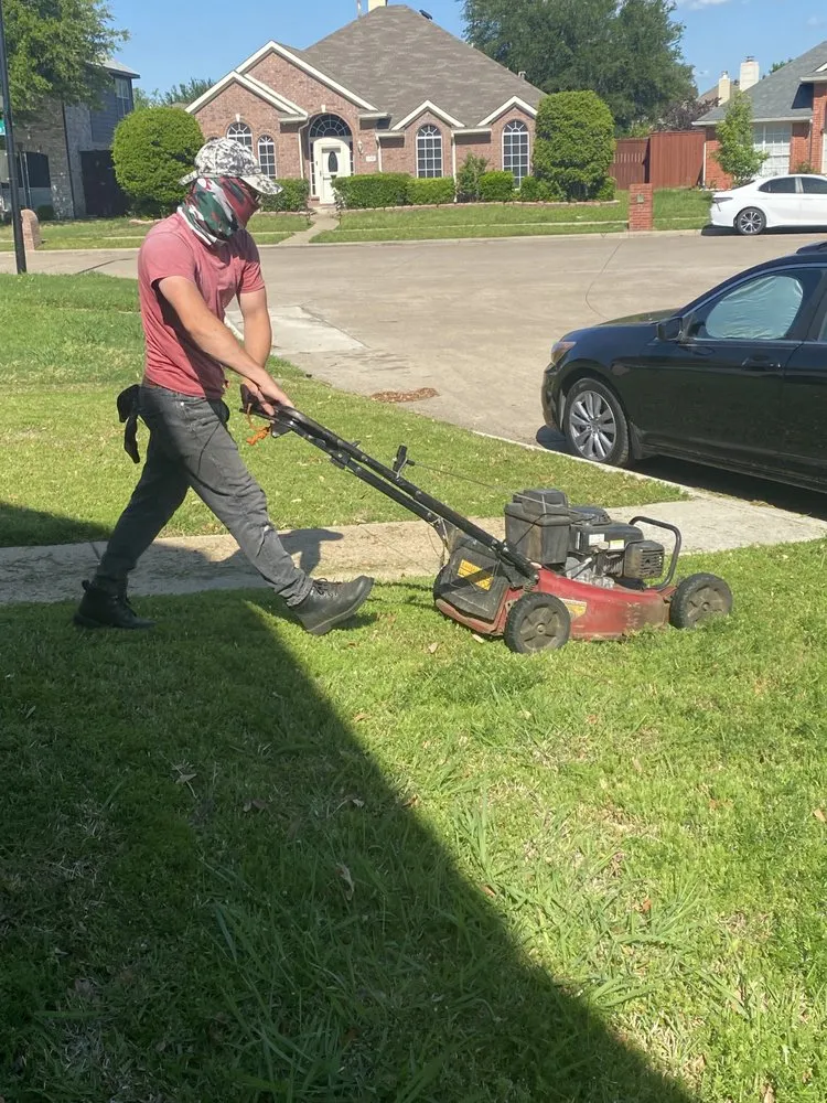 Affordable outdoor landscaping in Seagoville, TX by Easy Green Lawn Care