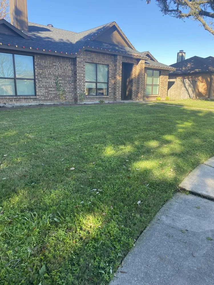 Local residential landscaping for residential properties in Seagoville, TX by Easy Green Lawn Care