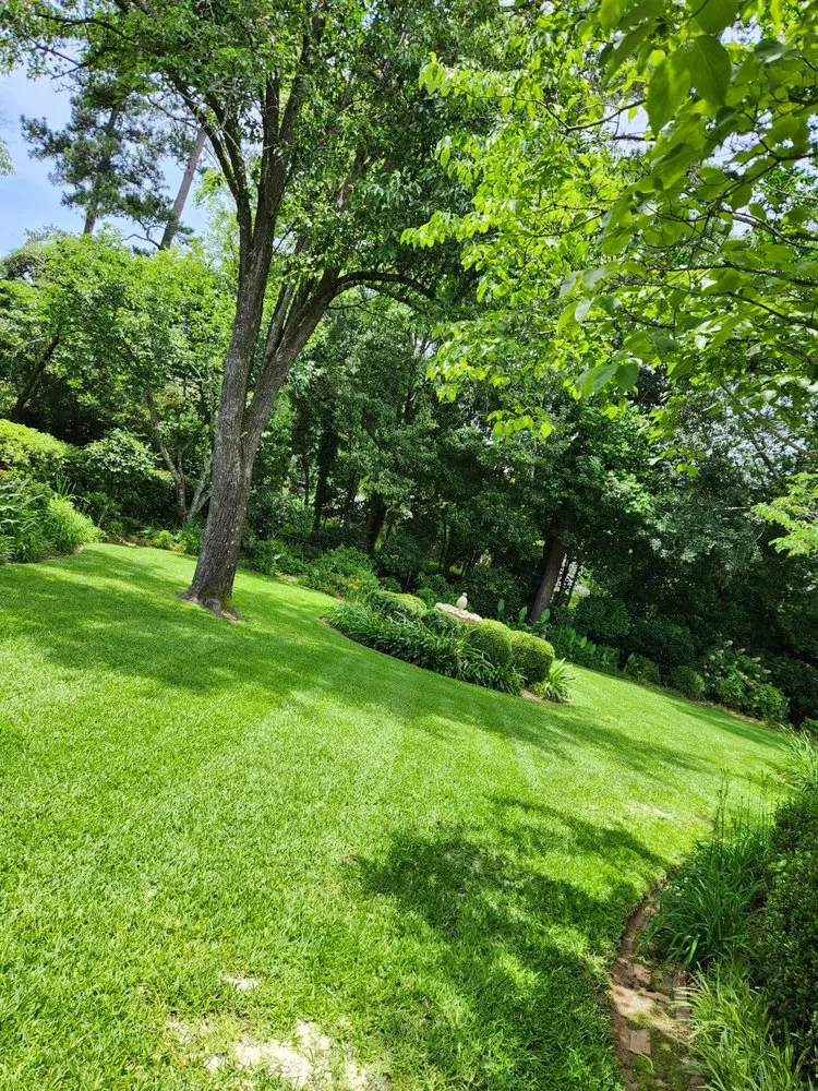 Professional garden landscaping in Sumter, SC by Easy Lawn Finishing