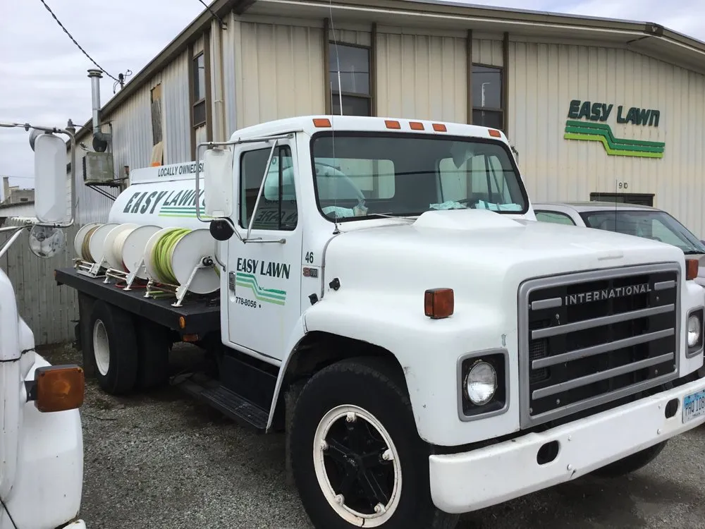 Custom residential landscaping with custom design in Piqua, OH by Easy Lawn