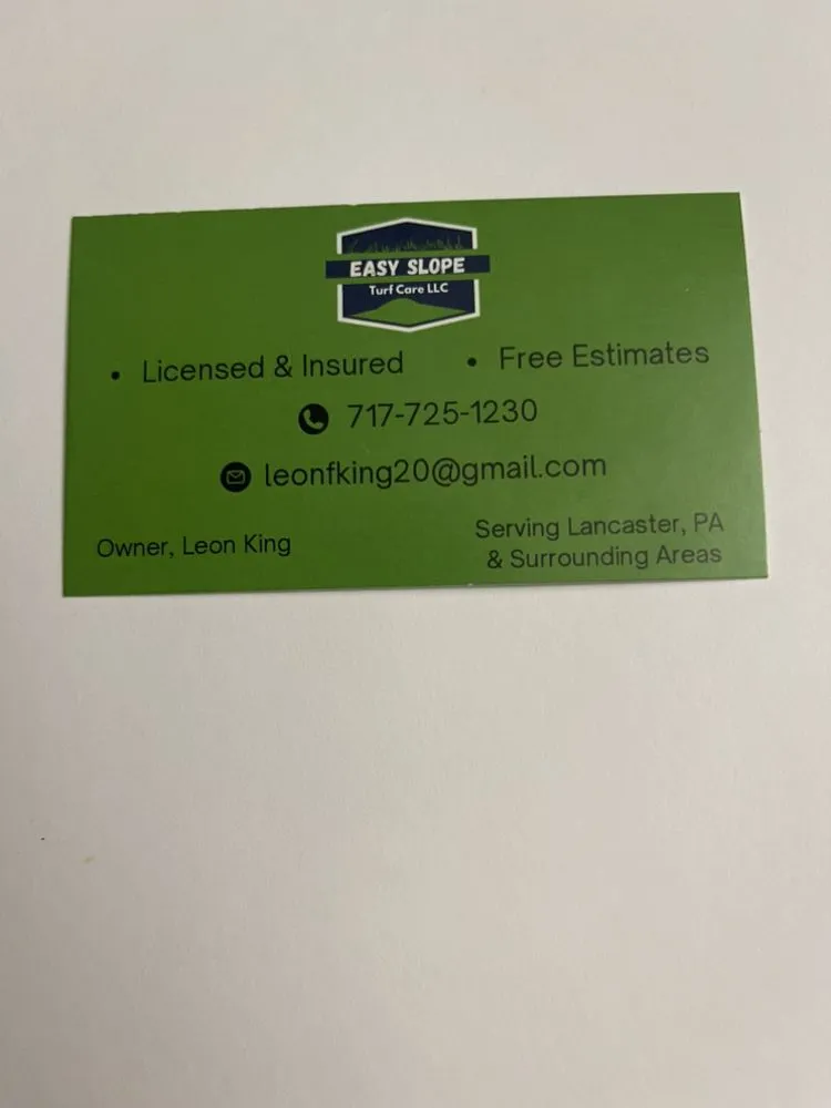 Professional yard cleanup service in Elizabethtown, PA by Easy Slope Turf Care