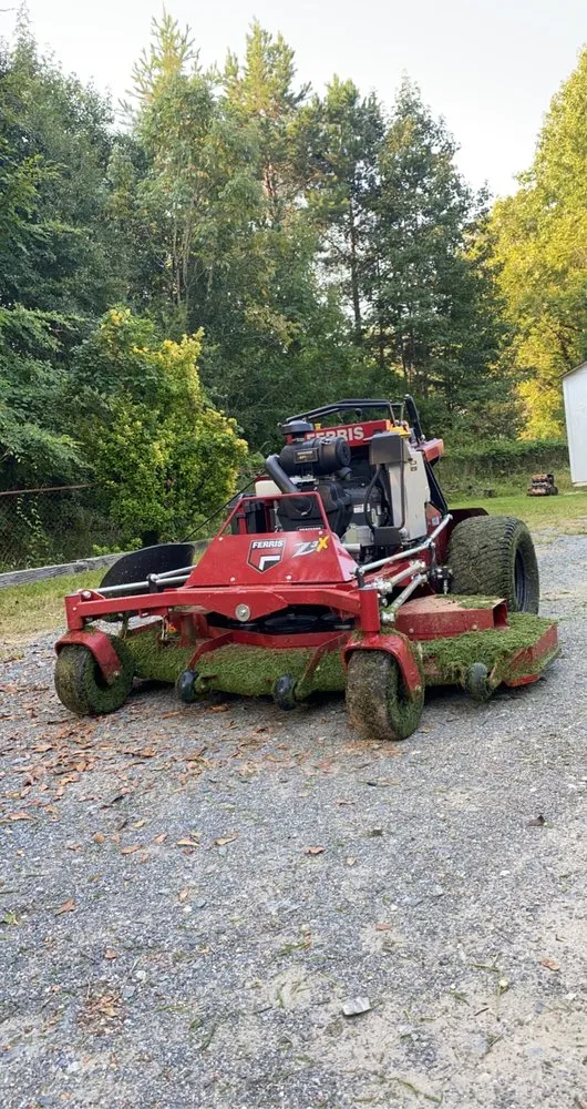 Custom yard maintenance with custom design in Charlotte, NC by Eaton Lawn Care