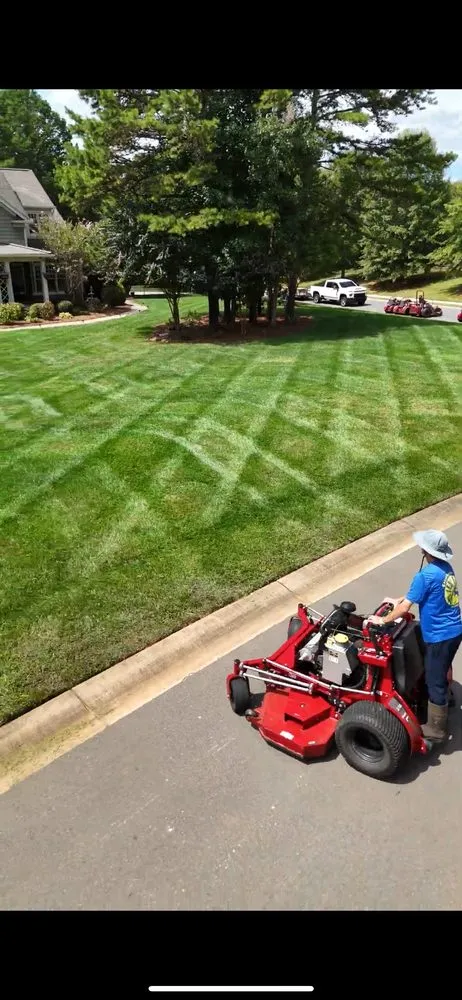 Local yard maintenance for beautiful yards in Charlotte, NC by Eaton Lawn Care