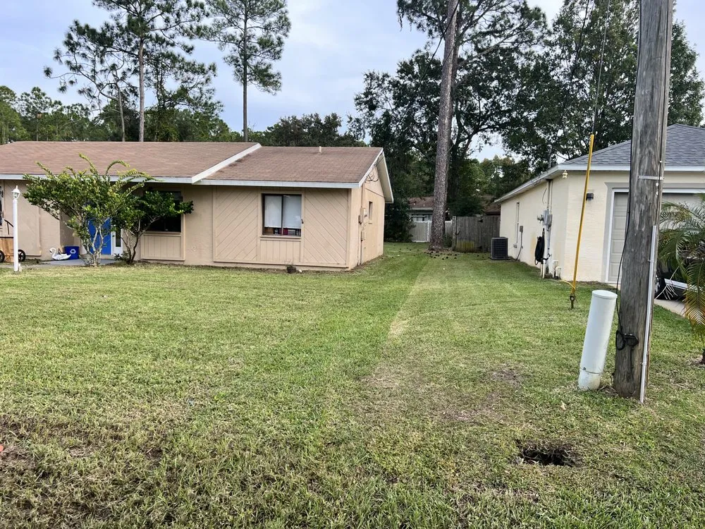 Custom lawn mowing service in Hastings, FL by Eaton Outdoor Solutions