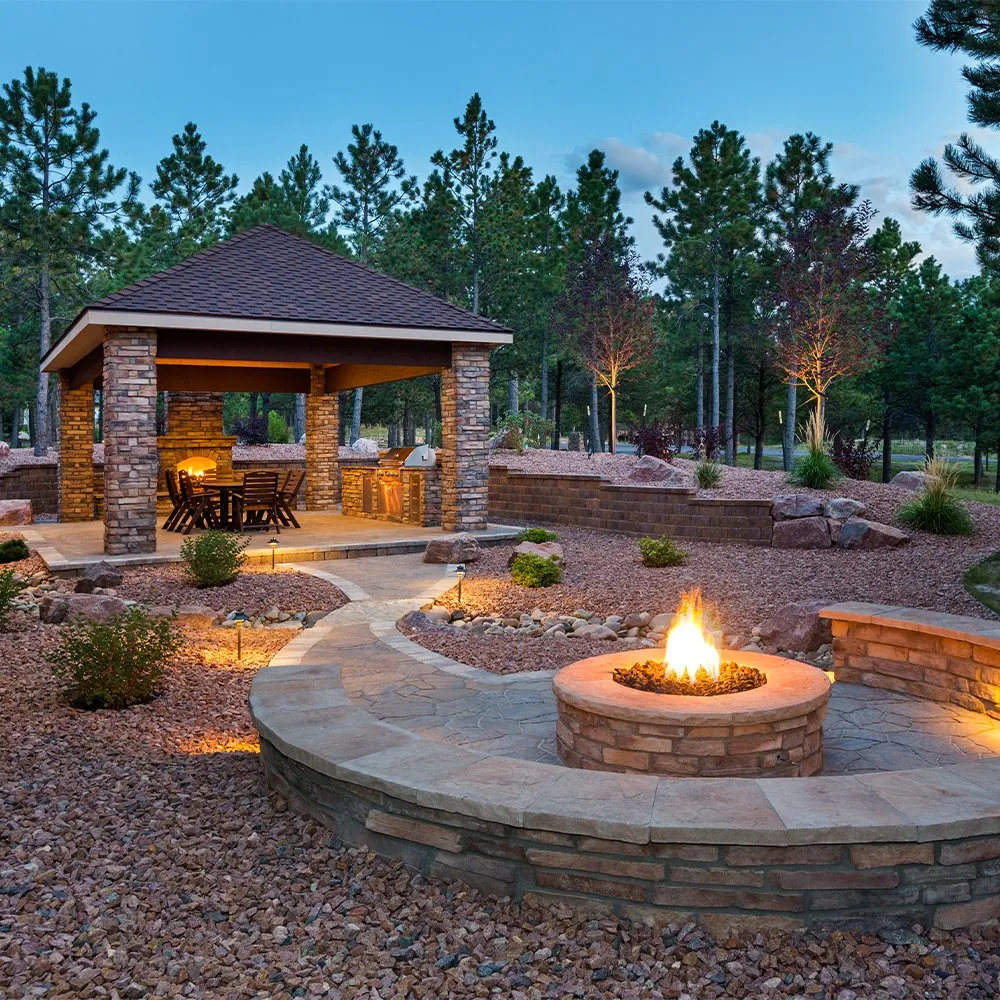 Professional yard cleanup service for beautiful yards in Eau Claire, WI by Eau Claire Landscape