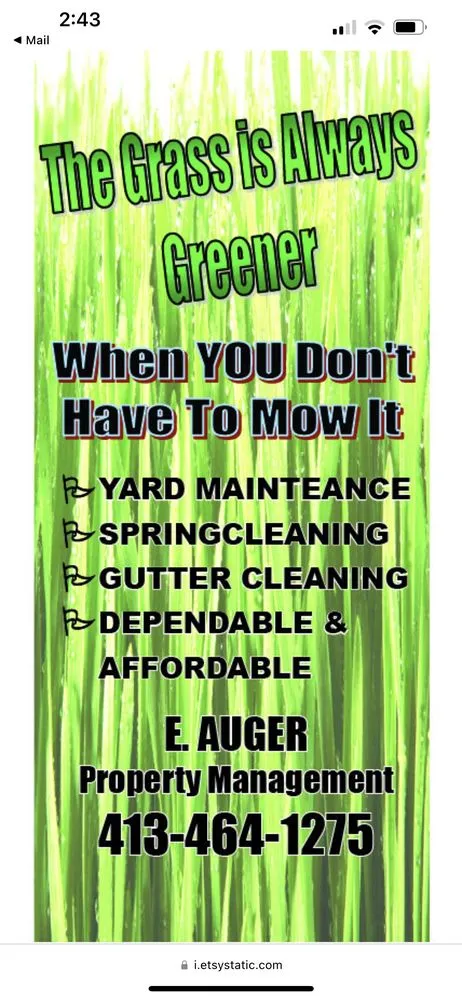 Custom landscape installation in Pittsfield, MA - E.Auger Property Management