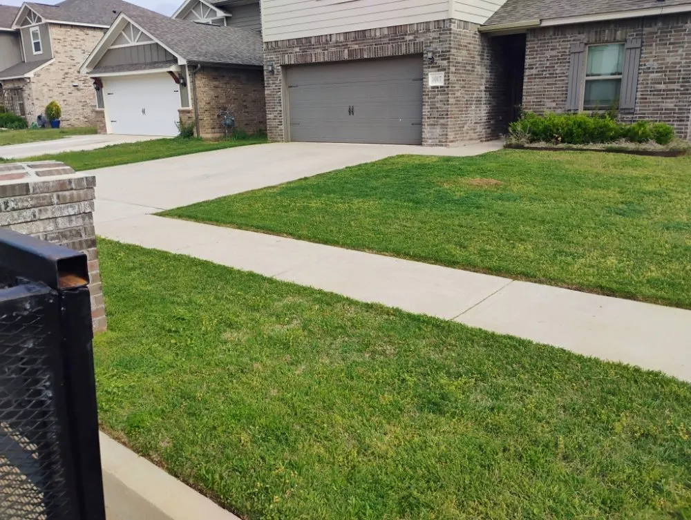 Local yard cleanup service for year-round maintenance in Oklahoma City, OK by Eazy Care Landscaping