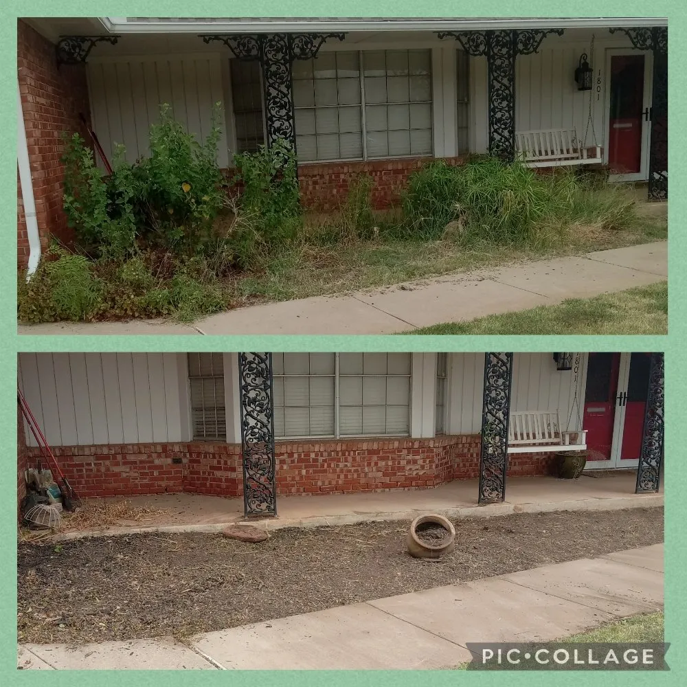 Expert garden landscaping for year-round maintenance in Oklahoma City, OK by Eazy Care Landscaping