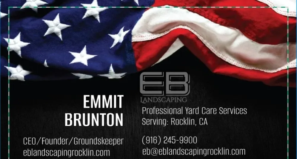 Local lawn care service for outdoor upgrades in Rocklin, CA by EB Landscaping