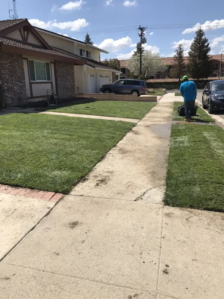 Expert lawn mowing service for outdoor upgrades across Santa Clarita, CA - EB Landscaping