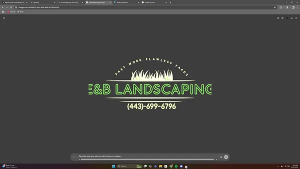 E&B Landscaping Logo