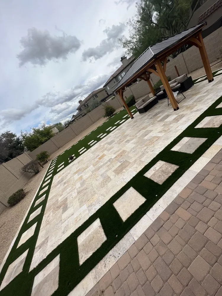 Expert lawn mowing service for residential properties across Scottsdale, AZ - Eben Ezer Landscape & Hardscape