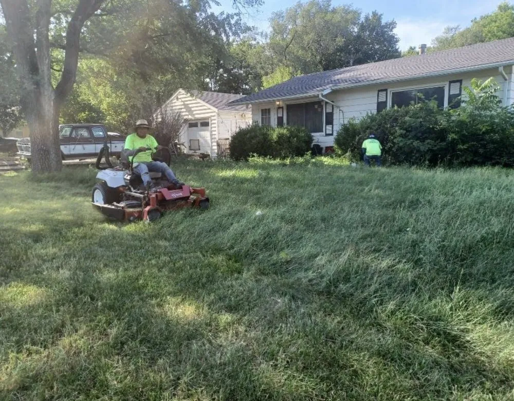 Affordable landscaping services in Topeka, KS by Eben_ Ezer Landscaping