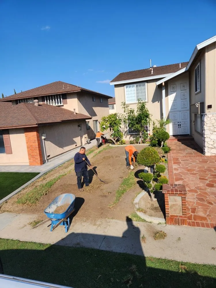 Affordable residential landscaping near you in Santa Ana, CA by Ebenezer Landscape