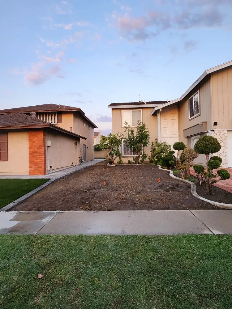 Top-rated yard cleanup service for residential properties in Santa Ana, CA by Ebenezer Landscape