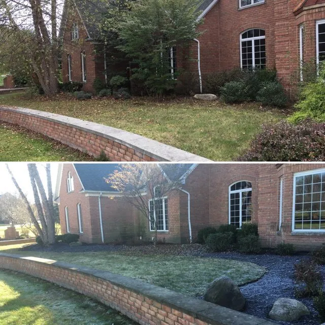 Expert garden landscaping for outdoor upgrades in Wadsworth, OH by Eberhardt Landscaping & Lawn Service Inc