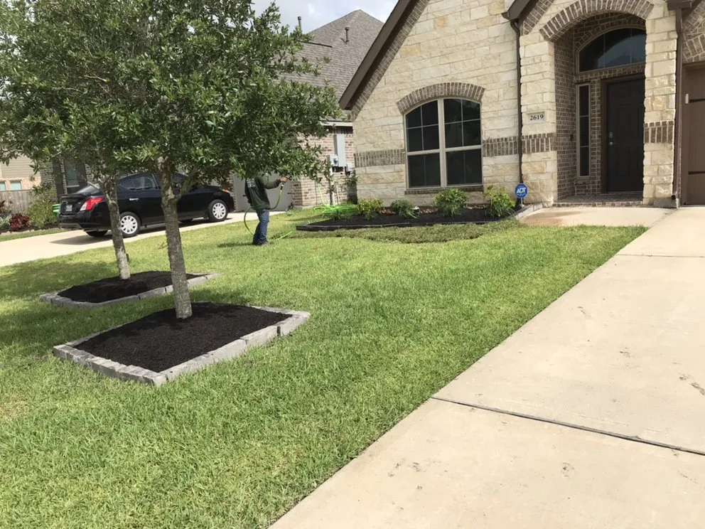 Reliable residential landscaping for outdoor upgrades in Dickinson, TX by Eber's landscape and Tree Service